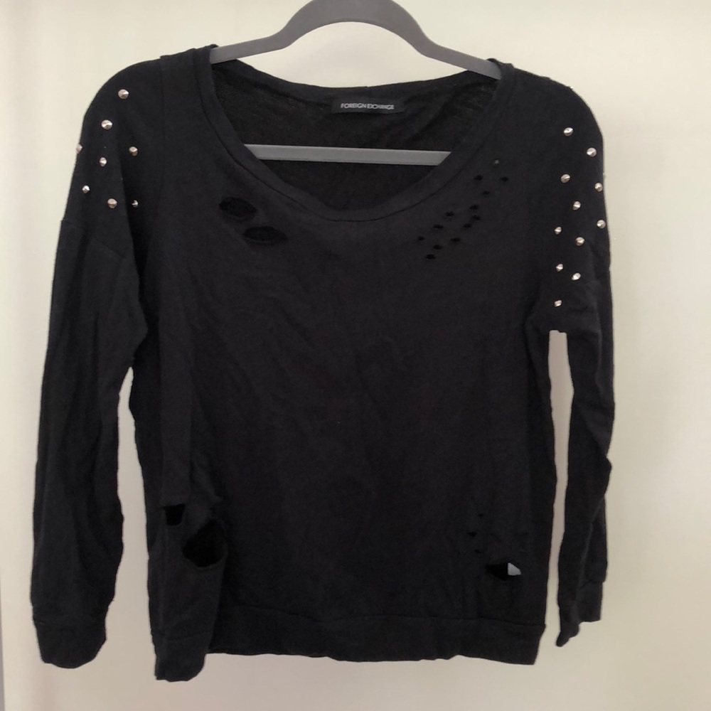 Black sweater